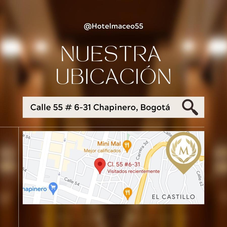 Hotel Maceo 55 - Colonial Inn Bogota Exterior photo